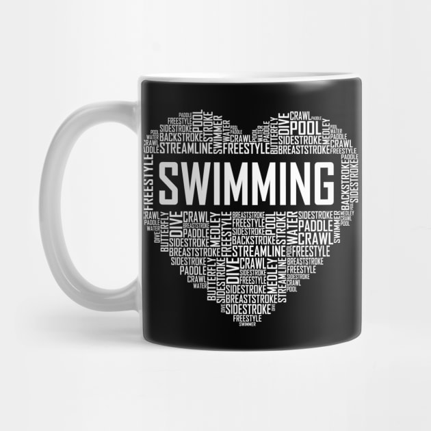 Swimming Heart by LetsBeginDesigns